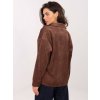 Dámske Košeľa farba Tmavo-hnedá kód D50061J11078A3 (Farba Tmavo-hnedá, Veľkosť S/M)