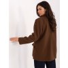Dámske sako farba Hnedá kód IT-MA-18365.97 (Farba Hnedá, Veľkosť ONE SIZE)