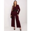 Dámske sako farba Bordová kód IT-MA-FL9972.72 (Farba Bordová, Veľkosť ONE SIZE)