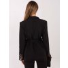 Dámske sako farba Čierna kód MI-MA-A2895.54 (Farba Čierna, Veľkosť ONE SIZE)