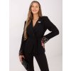Dámske sako farba Čierna kód MI-MA-A2895.54 (Farba Čierna, Veľkosť ONE SIZE)