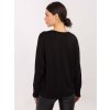 Dámska blúzka over size čierna RV-BZ-A-164.82 (Farba Čierna, Veľkosť ONE SIZE)