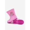 Detské holínky ružové esalina / KRB255101-0 PINK (Veľkosť 25)
