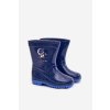 Detské holínky tmavo modré esalina / KRB255101-0 BLUE (Veľkosť 24)