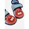 Detské papuče na suchý zips modré katline / KFW255109-0 GREEN (Veľkosť 24)