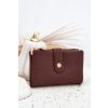 Dámska hnedé malá peňaženka kód port.dsf897-1 choco / (Veľkosť Uni)