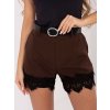 Dámske Šortky farba Hnedá kód IT-SN-FL9965.88 (Farba Hnedá, Veľkosť ONE SIZE)