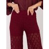 Dámske Nohavice farba Bordová kód IT-SP-9965.77 (Farba Bordová, Veľkosť ONE SIZE)