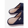 Pánské papuče tmavo modré selomir / MIS255230-0 D.BLUE (Veľkosť 40.5)