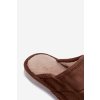 Pánské hnedé papuče selomir / MIS255230-0 BROWN (Veľkosť 40.5)