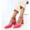 Dámske topánky lodičky ružové kód F6612 - GM F6612 FUSHIA 38 - GM (Veľkosť 38)