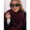 Dámsky šál farba tmavo-sivá Fact - naj AT-SZ-16501.03 (Farba Tmavo-sivá, Veľkosť ONE SIZE)