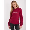Dámska blúzka s dlhým rukávom bordová RV-BZ-A1051.96 (Farba Bordová, Veľkosť S/M)