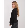 Dámska blúzka s dlhým rukávom čierna RV-BZ-A1051.96 (Farba Čierna, Veľkosť S/M)