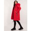 Zimná bunda kód SK-KR-HH-2408.47P (Farba Červená, Veľkosť S)