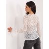 Dámska blúzka s čipkou biela IT-BZ-9970.97 (Farba Biela, Veľkosť ONE SIZE)