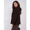 Dámska Bunda farba Tmavo-hnedá kód IT-KR-FL9559.02P (Farba Tmavo-hnedá, Veľkosť ONE SIZE)