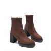 Dámske členkové topánky hnedé kód BY6906 - GM BY6906-2 BROWN 38 - GM (Veľkosť 38)