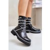 Lakované Kotníkové Boty Se Zdobením Černé Kikizelle (Veľkosť 36)