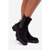Dámské Zateplené Kotníkové Boty Na Klíně Černé Zoralia (Veľkosť 36)