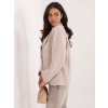 Dámska Bunda farba Svetlo-béžová kód IT-KR-FL9559.02P (Farba Svetlo-béžová, Veľkosť ONE SIZE)