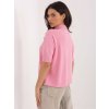 Dámsky sveter farba Ružová kód MI-SW-0512.77 (Farba Ružová, Veľkosť ONE SIZE)