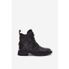 Dámské kozačky z přírodní kůže zateplené Artiker 57C1006 černé (Veľkosť 36)