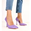 Dámske topánky lodičky zelené kód AH-40 - GM AH-40 PURPLE 38 - GM (Veľkosť 38)