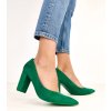 Dámske topánky lodičky zelené kód AH-10 - GM AH-10 GREEN 38 - GM (Veľkosť 38)