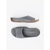 Sivé dámske šľapky na nízkej podrážke T.sokolski kod CCC -1- ARAL22-1003G (Veľkosť 38)