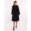 Dámske čierne šaty elegantné kód produktu MI-SK-92477.18P (Farba Čierna, Veľkosť ONE SIZE)