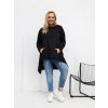 Dámska blúzka plus size čierna RV-BZ-7054-1.06 (Farba Čierna, Veľkosť ONE SIZE)