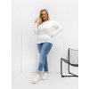 Dámska blúzka plus size okrová RV-BZ-A-163.09 (Farba Okrová, Veľkosť ONE SIZE)