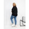 Dámska blúzka plus size čierna RV-BZ-A1075.96 (Farba Čierna, Veľkosť ONE SIZE)