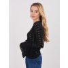 Dámsky sveter farba Čierna kód PM-SW-SF118.86 (Farba Čierna, Veľkosť ONE SIZE)