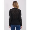 Dámska blúzka s čipkou čierna IT-BZ-9962.98 (Farba Čierna, Veľkosť ONE SIZE)