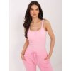 Dámsky Top farba svetlo-ružová kód PM-TP-SF092.18 (Farba Svetlo-ružová, Veľkosť M/L)