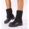Dámske členkové topánky čierne kód RXJ-265 - GM RXJ-265 NOIR 38 - GM (Veľkosť 38)