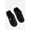 Pánské čierne papuče darline / MIS255272-1 BLACK (Veľkosť 40.5)