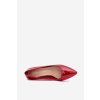 Lakované lodičky sergio leone 1336 červené / 1336 REDLAK (Veľkosť 36)