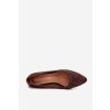 z eko semišu lodičky sergio leone 1336 čokoládovo hnedé / 1339 CHOCOLATE (Veľkosť 36)