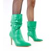 Dámske členkové topánky zelené kód 2G2A-AX2758-17 - GM 2G2A-AX2758-17 GREEN 38 - GM (Veľkosť 37)