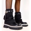 Dámske členkové topánky čierne kód K587 - GM K587 BLACK 38 - GM (Veľkosť 39)