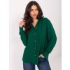 Dámske Košeľa farba Tmavo-zelená kód LK-KS-510109.70 (Farba Tmavo-zelená, Veľkosť S)