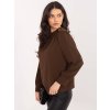 Dámska blúzka formálny štýl hnedá MI-BZ-278519-1.40 (Farba Hnedá, Veľkosť ONE SIZE)
