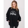 Dámska čierna športová mikina bez kapucne WT-BL-A1065.55 (Farba Čierna, Veľkosť ONE SIZE)