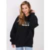 Dámska čierna športová mikina mikina WT-BL-A1066.53 (Farba Čierna, Veľkosť ONE SIZE)