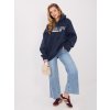 Dámska granatovo-modrá športová mikina mikina WT-BL-A1066.53 (Farba Granatovo-modrá, Veľkosť ONE SIZE)