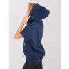 Dámska granatovo-modrá športová mikina bez kapucne WT-BL-A1458.36 (Farba Granatovo-modrá, Veľkosť ONE SIZE)