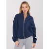 Dámska granatovo-modrá športová mikina bez kapucne WT-BL-A1460.19P (Farba Granatovo-modrá, Veľkosť ONE SIZE)